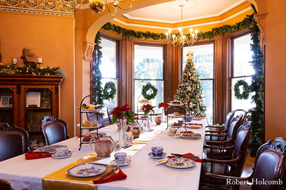 Marshall House holiday tea