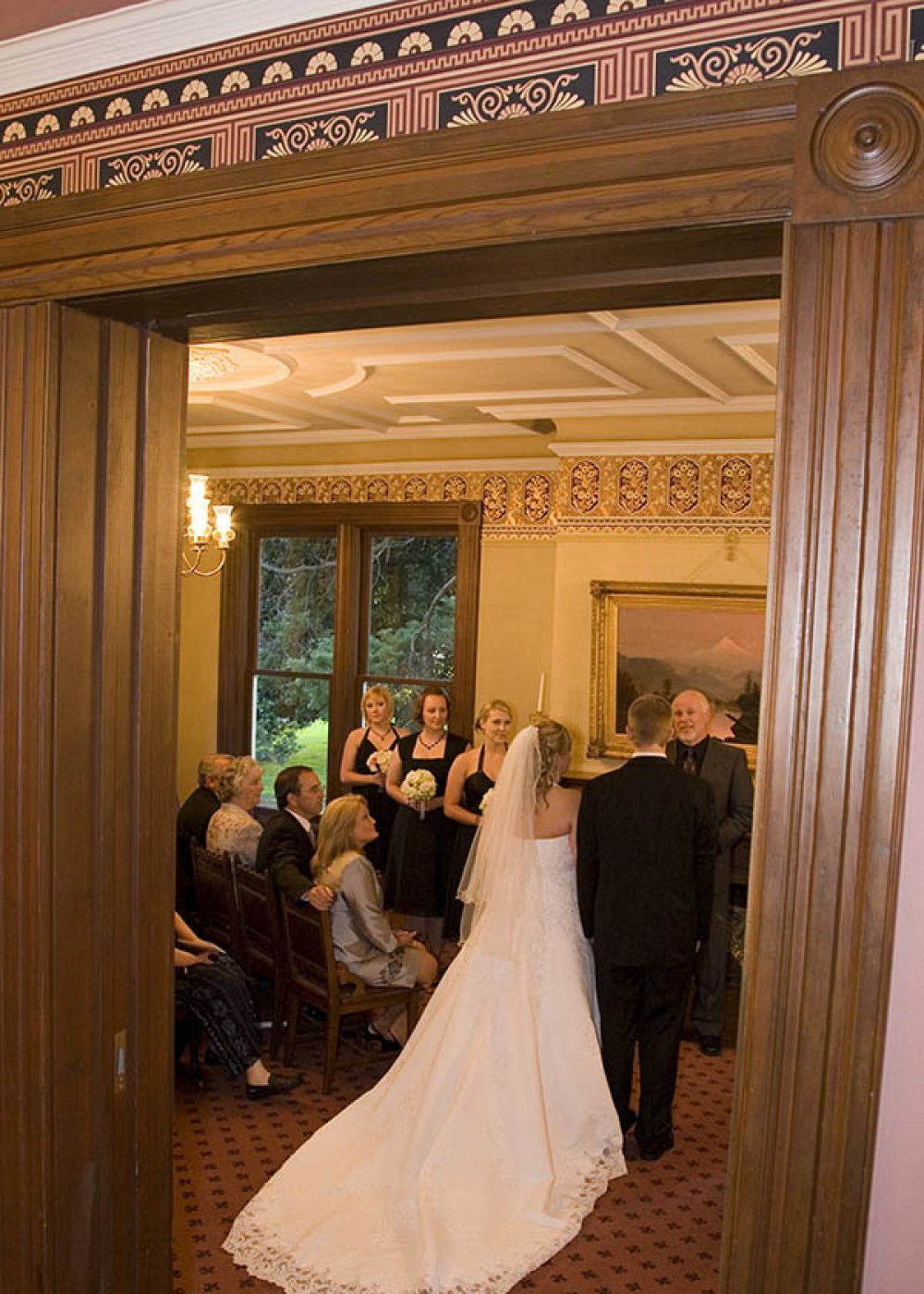 Marshall House wedding