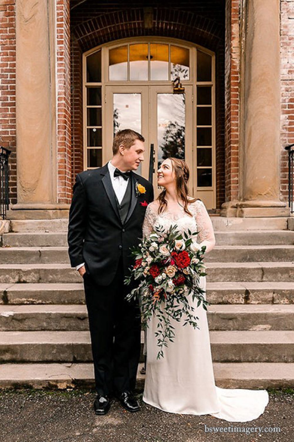 bride and groom Providence academy